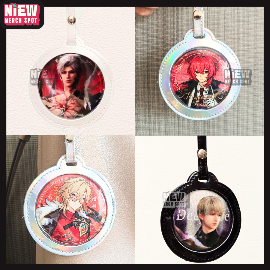 PVC Badge Pin Protector Badge Pouch Gantungan Tas Pin Badge Gantungan Ita Bag Gantungan Kunci lucu a