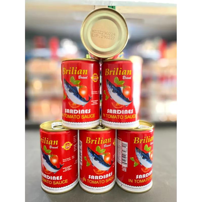 

Sarden Brilian sauce Tomato 155gr