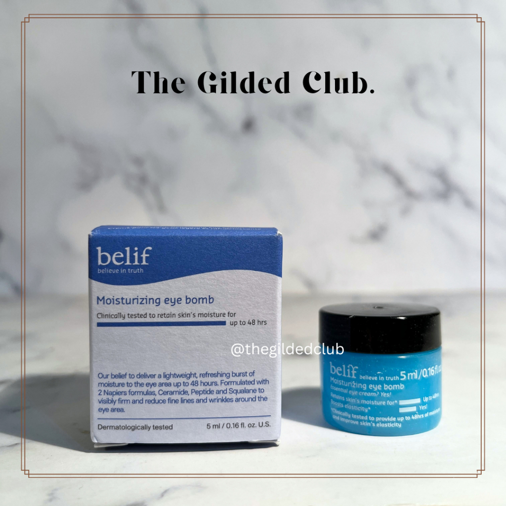 Gilded - Belif - Moisturizing Eye Bomb Mini