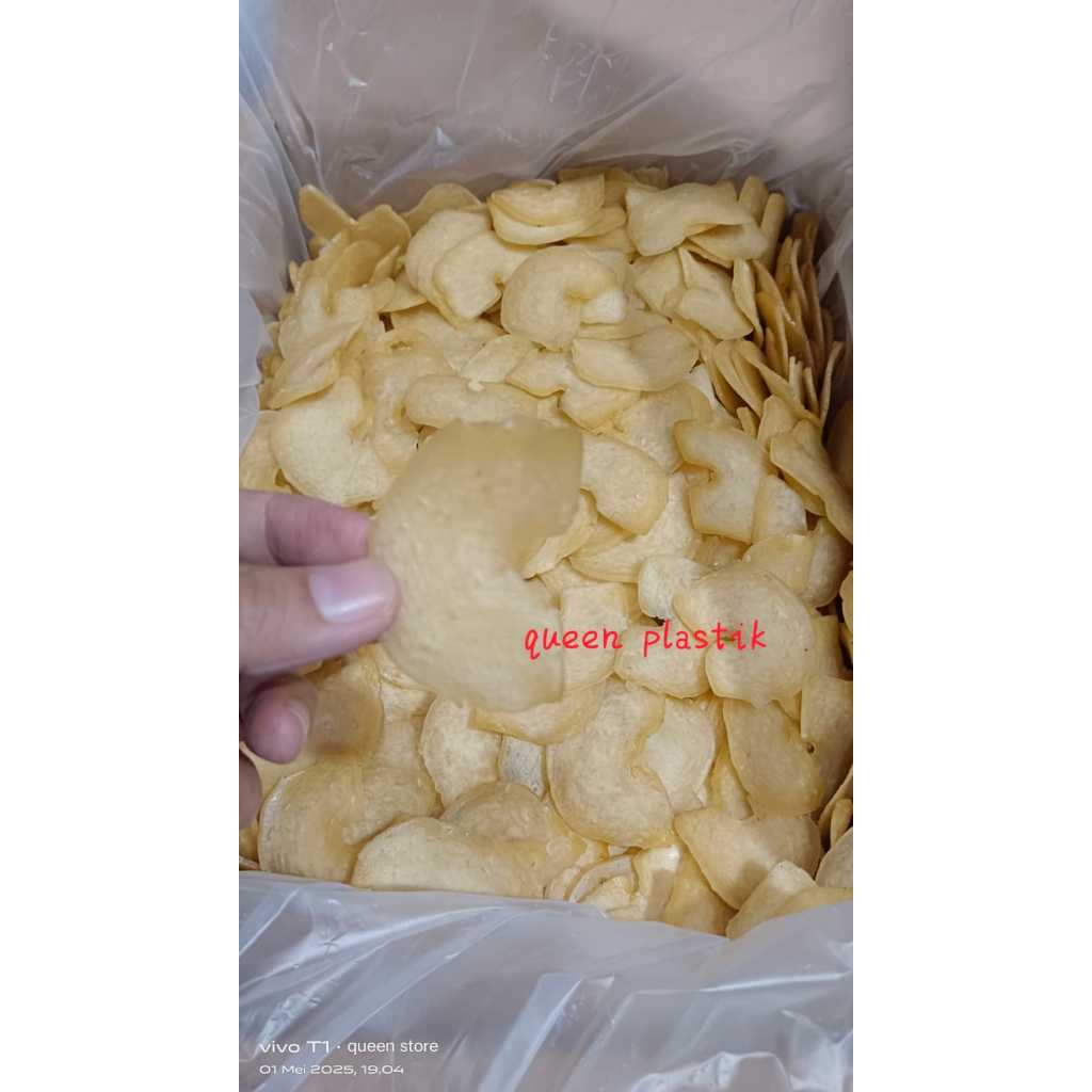 

Kerupuk Udang Mentah Super Kecil 1 kg