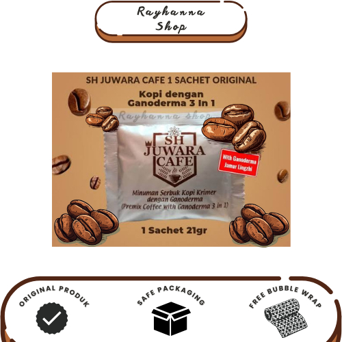 

RAYHANNA - KOPI 3in1 (Non Gula) // SH JUWARA CAFE / KOPI SACHETT
