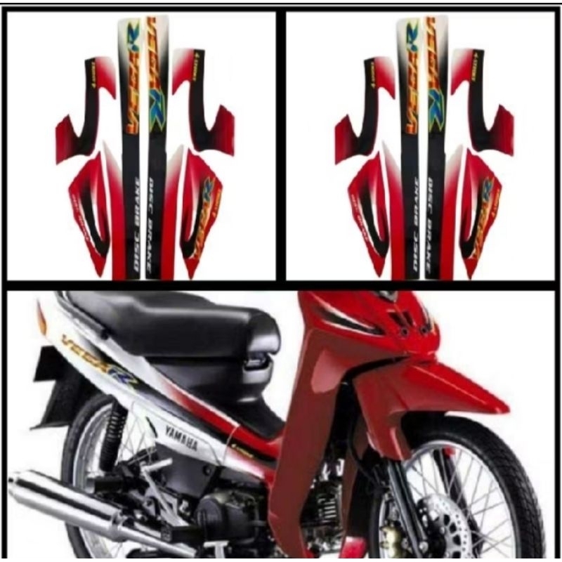 stiker striping Vega R 2003