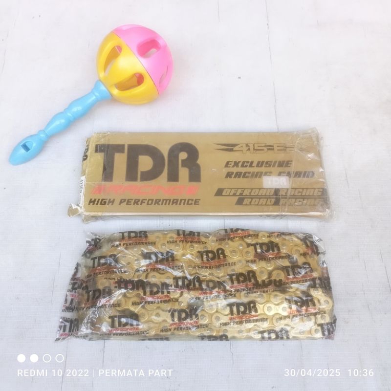 rantai rante TDR 415 ER 130L gold emas nos ori original TDR