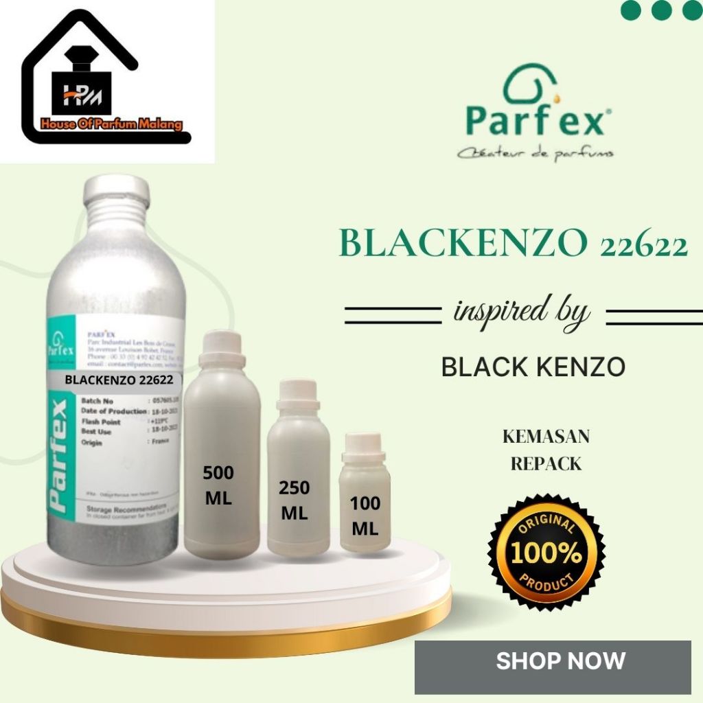 BLACK KENZO BY PARFEX / BIBIT MURNI REPACK 500 ML/250 ML/100 ML I BEST SELLER I UNISEX