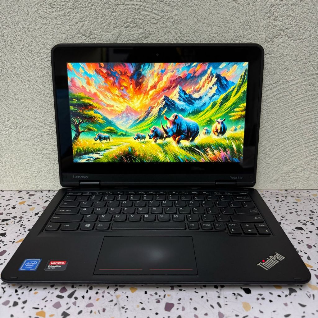 Laptop Lenovo Thinkpad Yoga 11e Intel Celeron Touchscreen - Layar 11 Inch 360 Flip - Second Muraah