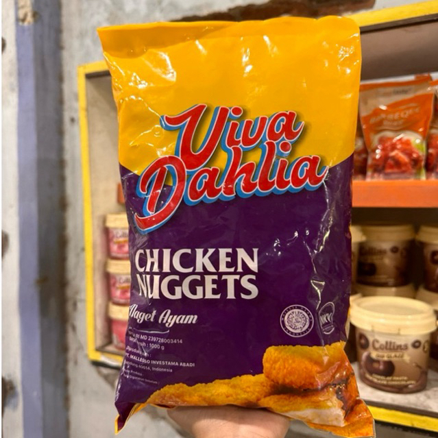 

VIVA DAHLIA nugget bungkus ungu 1kg
