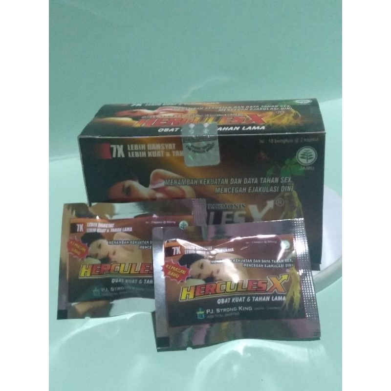 Ramuan HERCULES X Kapsul original