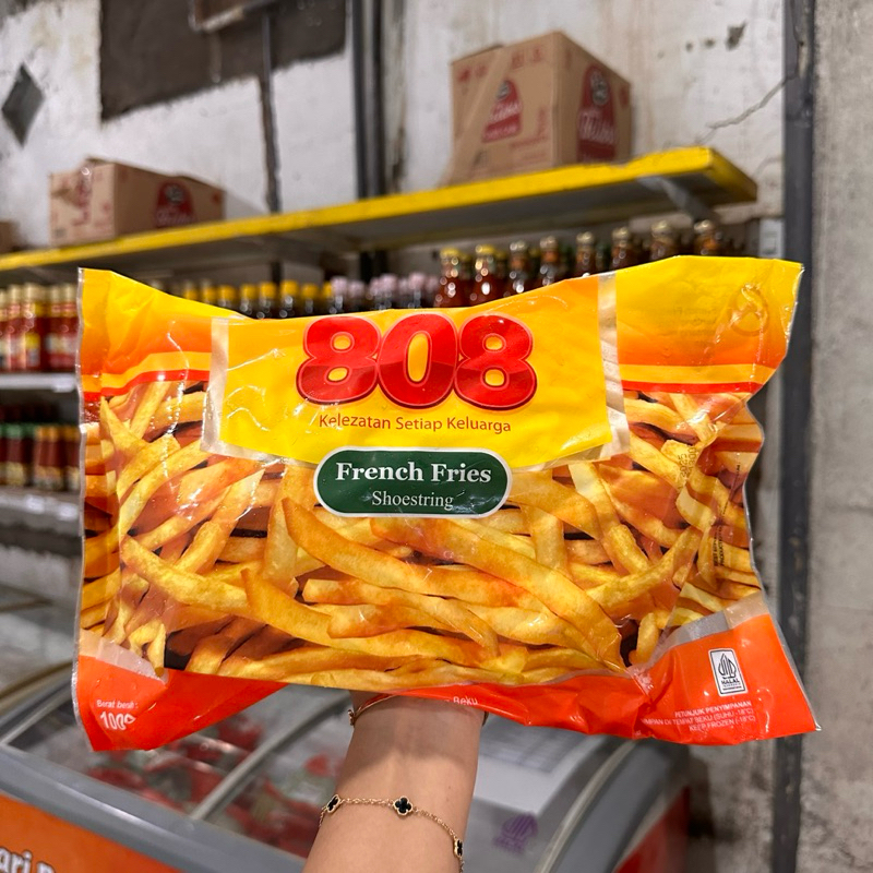

808 kentang goreng shoestring/crinkle cut 1kg