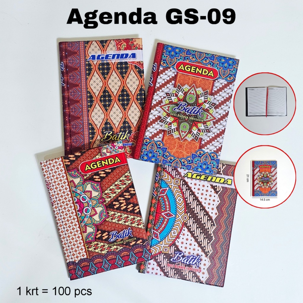 

SOS Buku Agenda GASTA GS-09 / Buku Planner / Buku Kerja/Buku Catatan