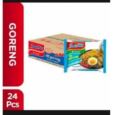 

Indomie Mi Instan Goreng Jumbo Rasa Ayam Panggang 127 gr x 24pcs