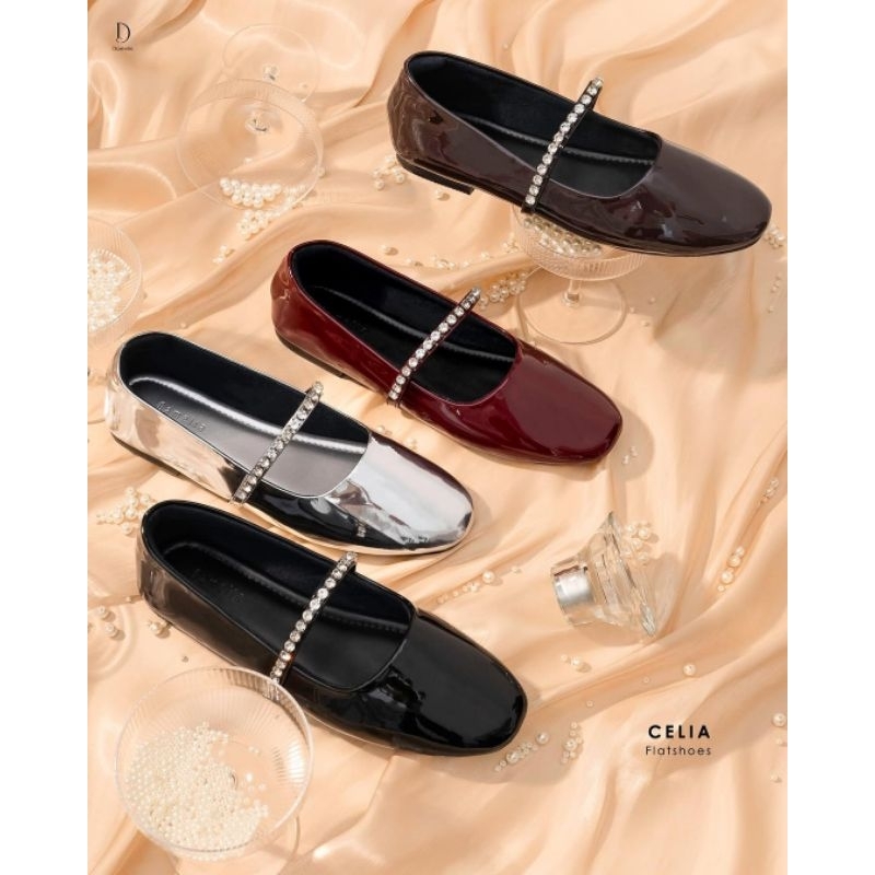 Damelia MELSTORE.JKT Celia Flatshoes Wanita Sepatu Flat Wanita