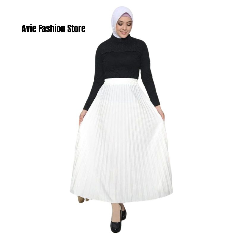 Rok Plisket Premium Evano /Rok Plisket Mayung Dewasa