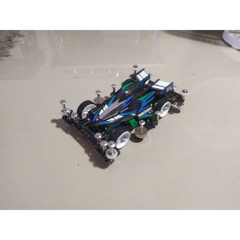 TAMIYA MINI 4WD MANTARAY BLACK SPESIAL  MA CHASISS