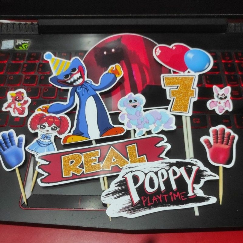 cake topper poppy playtime huggy wuggy 020525pp