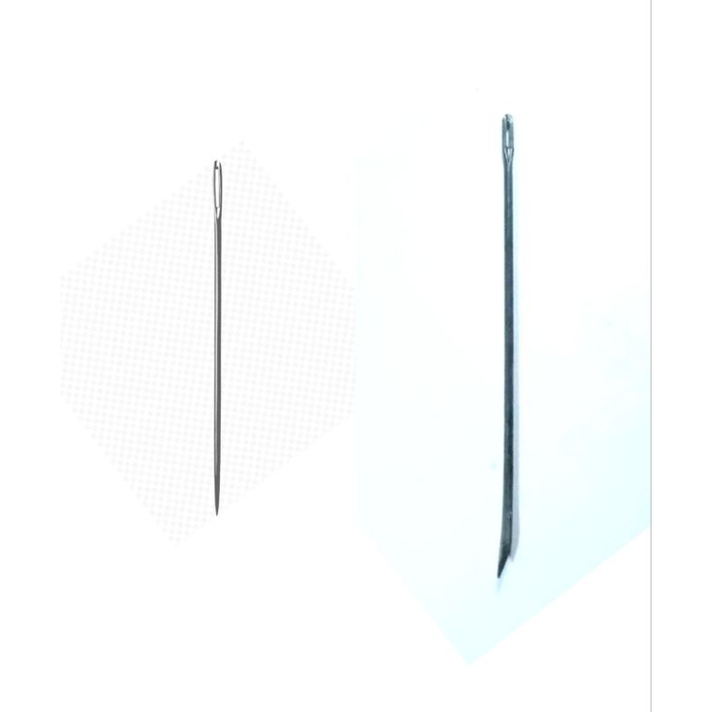 BIG LONG SEWING NEEDLE JARUM JAHIT KARUNG GONI KASUR BESAR PANJANG
