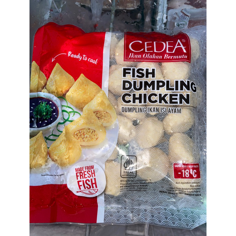 

Cedea Dumpling Ayam 500gr Fish Dumpling chicken