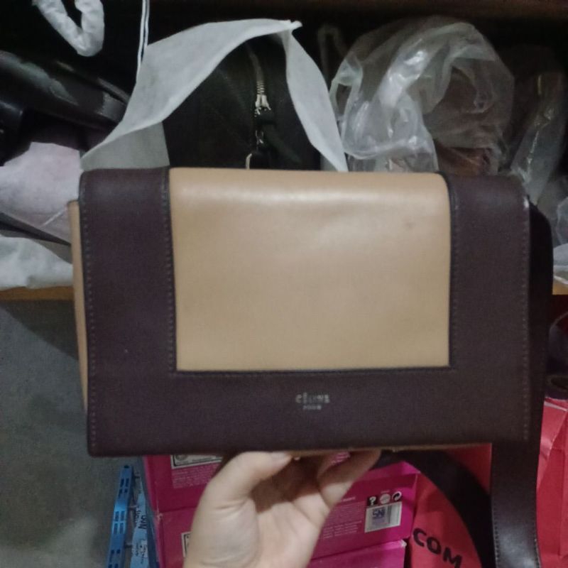 Preloved Tas Slingbag Celine frame bag minus bekas