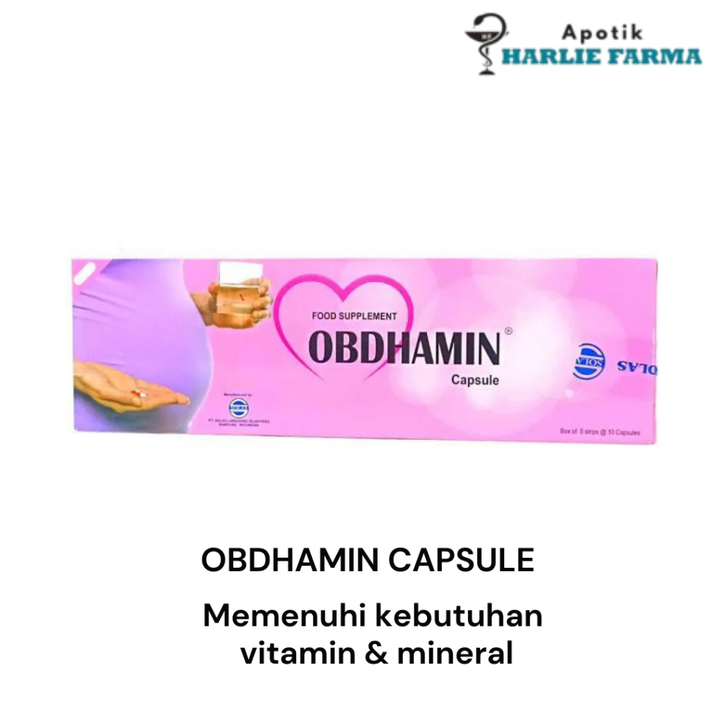 OBDHAMIN Vitamin Ibu Hamil / Vitamin Obdhamin untuk Ibu Hamil