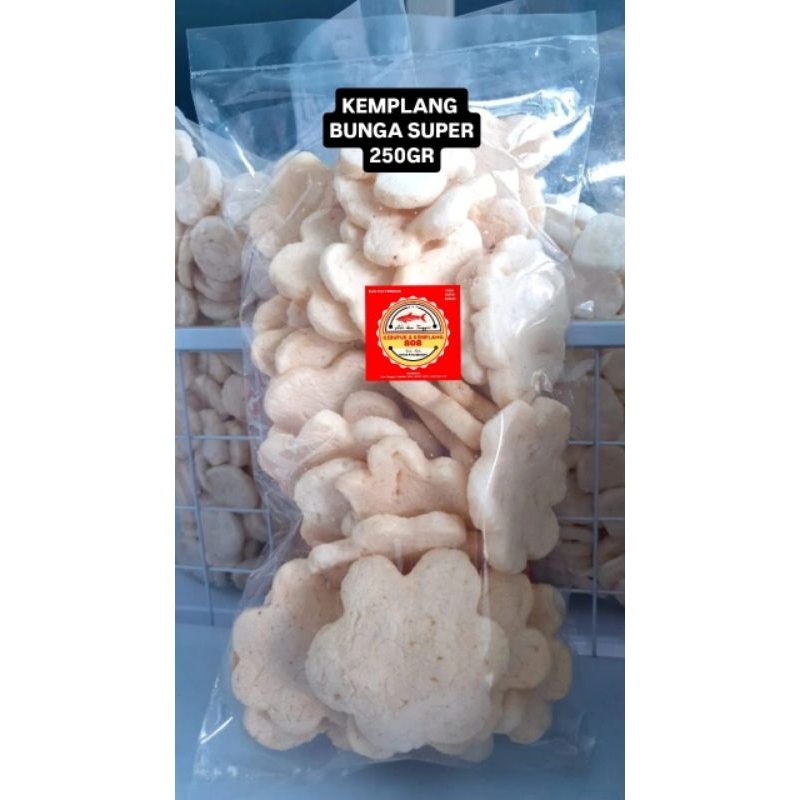 

250GR KERUPUK KEMPLANG BUNGA SUPER KEMPLANG BINTANG SUPER