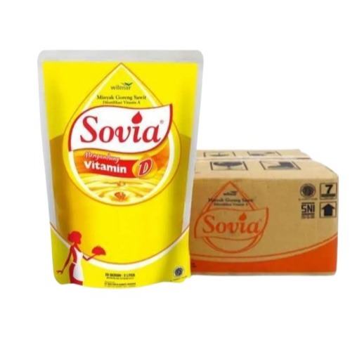 

Sovia 1 Liter 12 Pouch Minyak Goreng