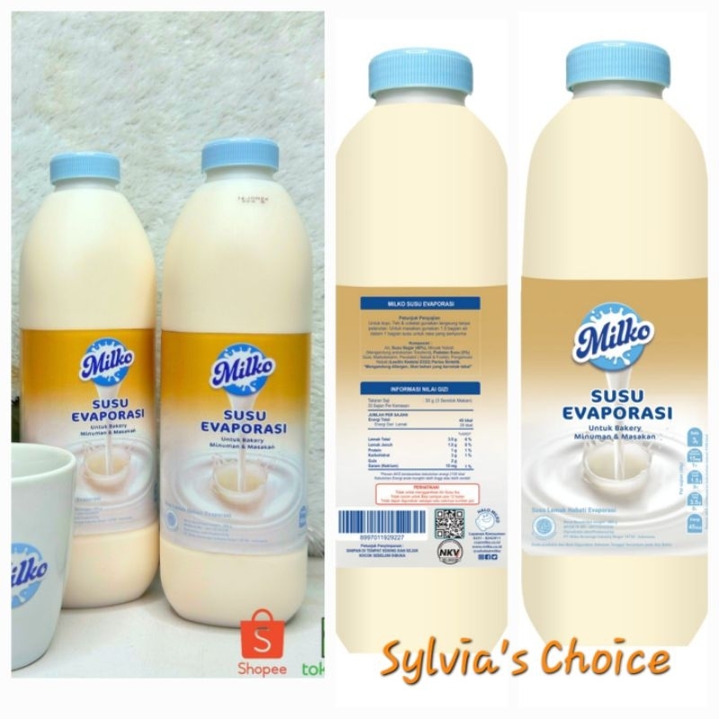 Milko Susu Evaporasi Gold 1Liter