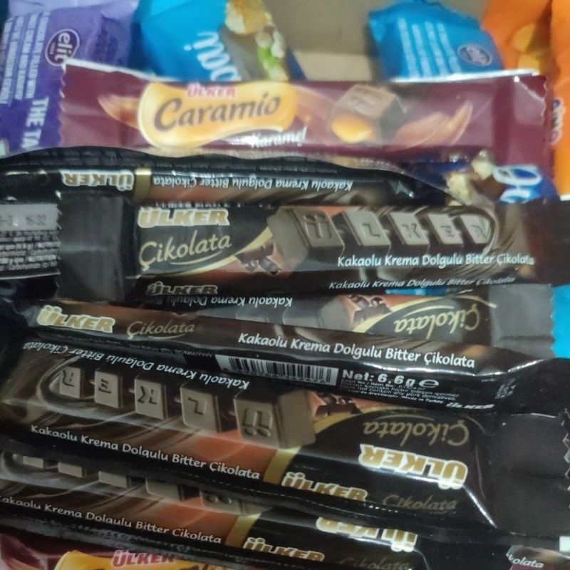 

coklat ulker karamio mini Harga 1 piece