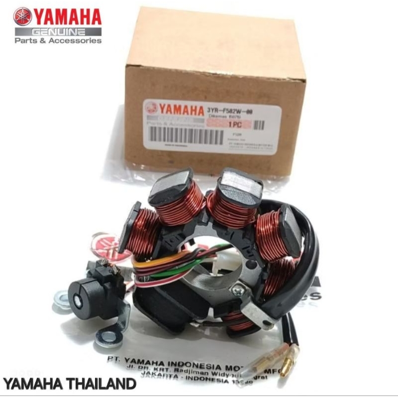 SPUL SPULL STATOR FIZR FORCE 1 F1 ORIGINAL YAMAHA MADE IN THAILAND