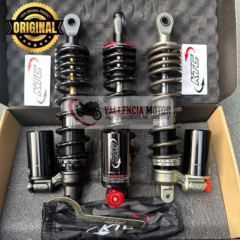 Shockbreaker KTC APEX Tabung Bawah Vario 125/ Beat/ Scoopy/ Mio/ Fino/ Stylo160/ Shock Ktc Original 