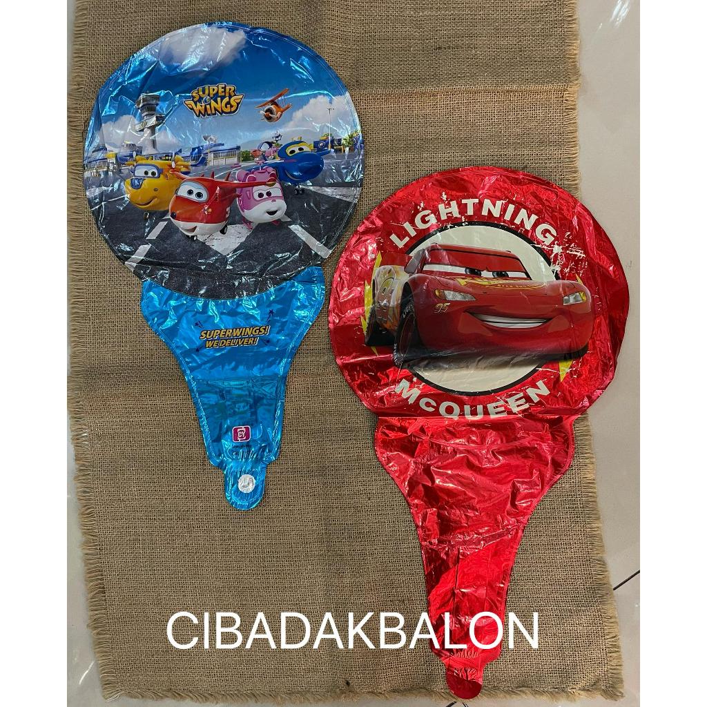 Balon Foil Pentung Cars Super Wings