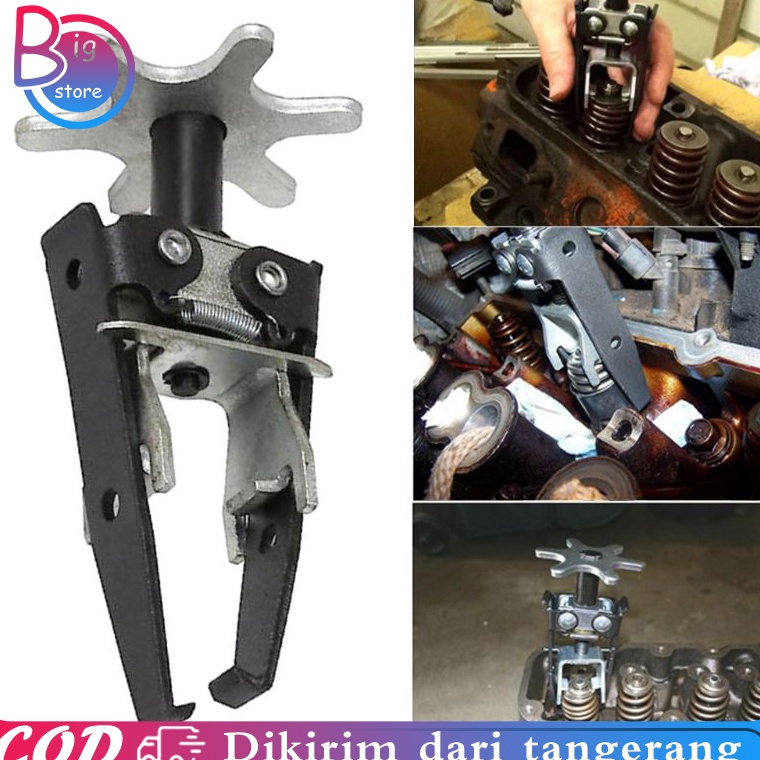 55PALING DIMINATI Treker Klep Mobil Universal Valve Spring Compressor Valve Installer Remover Treker