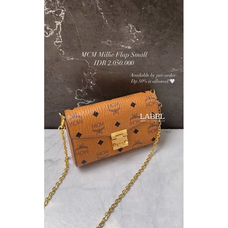 MCM SMALL MILLIE FLAP