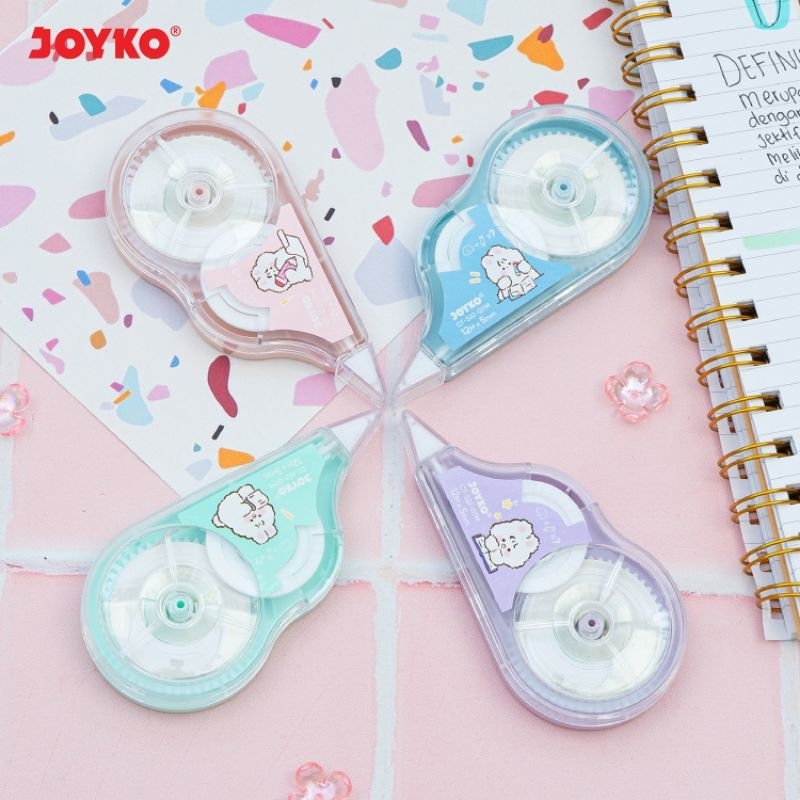 

Pita Koreksi Correction Tape Joyko CT-522 GTM Good Time ( 1pcs )