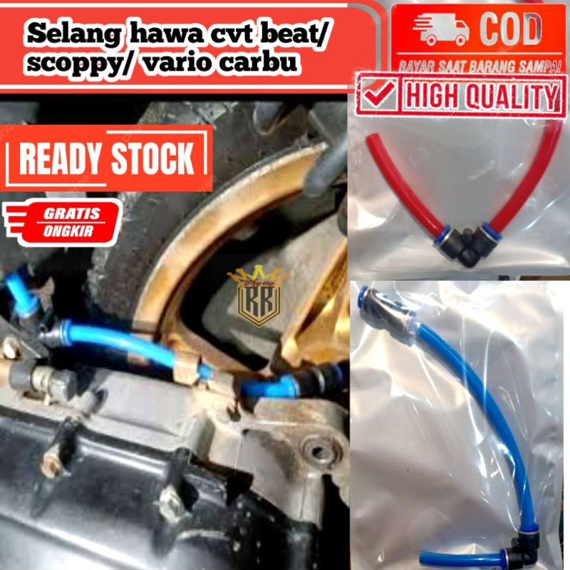 Selang Hawa CVT beat scoppy vario carbu selang HAWA CVT