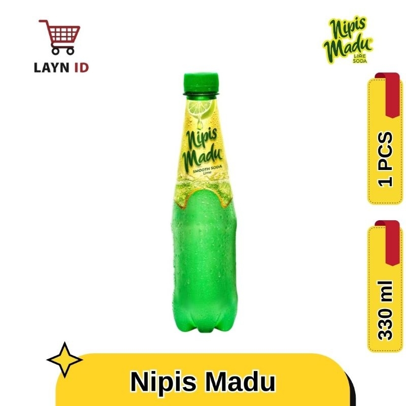 

Nipis Madu Lime Soda 330 ml - Minuman Berkarbonasi perpaduan Nipis dan Madu yang segar
