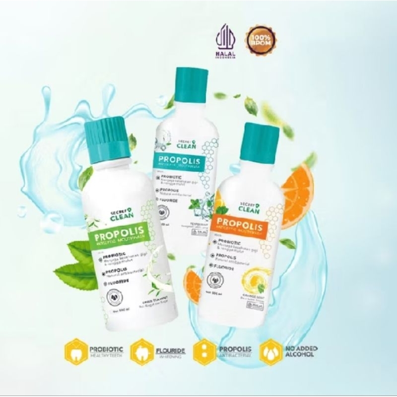 Secret Clean Propolis Antiseptic Moutwash