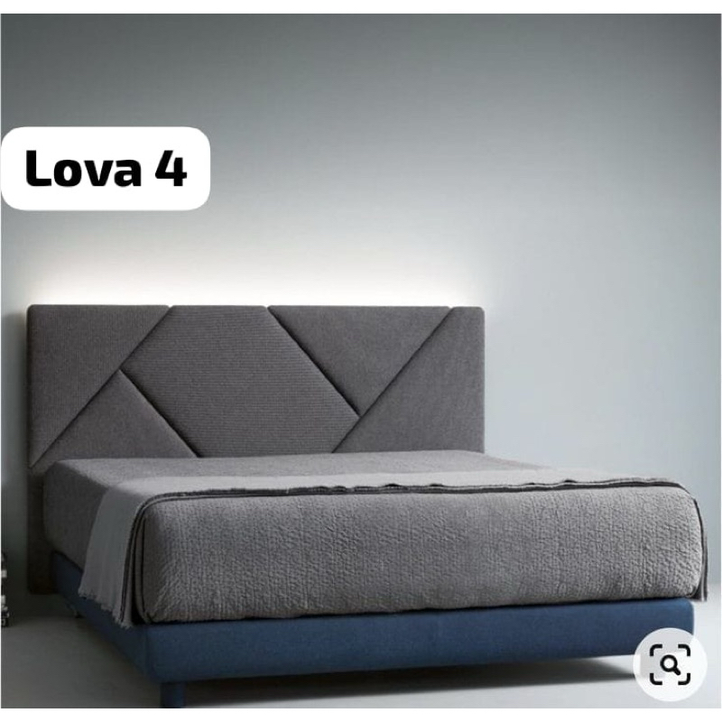 headboard lova untuk kasur ukuran single dan queen - headboard kepala kasur divan dan springbed - he