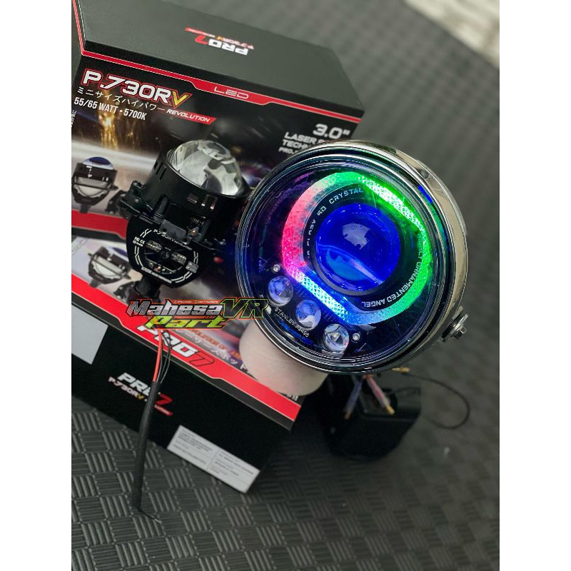 Biled Ninja R/SS PRO7 / Batok Ninja set Biled P730RV Revolution set Shord vahid WRGB matrix 5 dimens