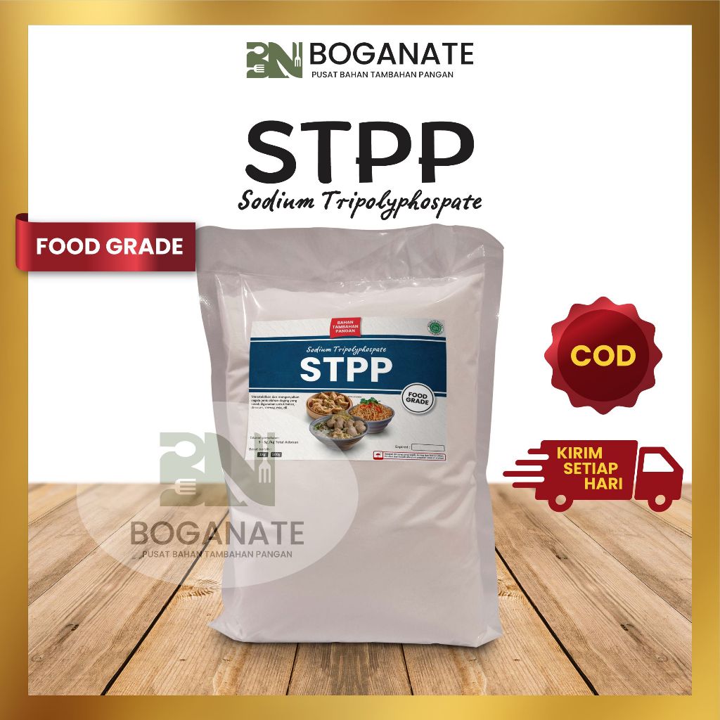 

STPP Food Grade 500gr / Pengenyal Bakso, Mie, Dimsum, Siomay dll