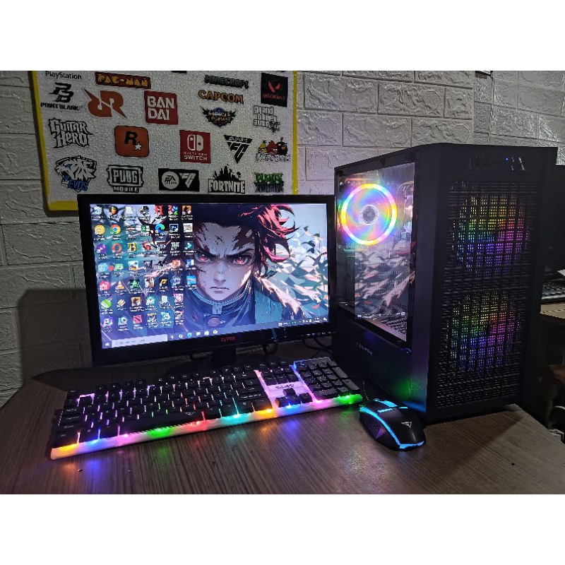 PC AMD A6-6400K RAM 16GB SSD 128GB HDD 500GB FULL SET FULL GAME