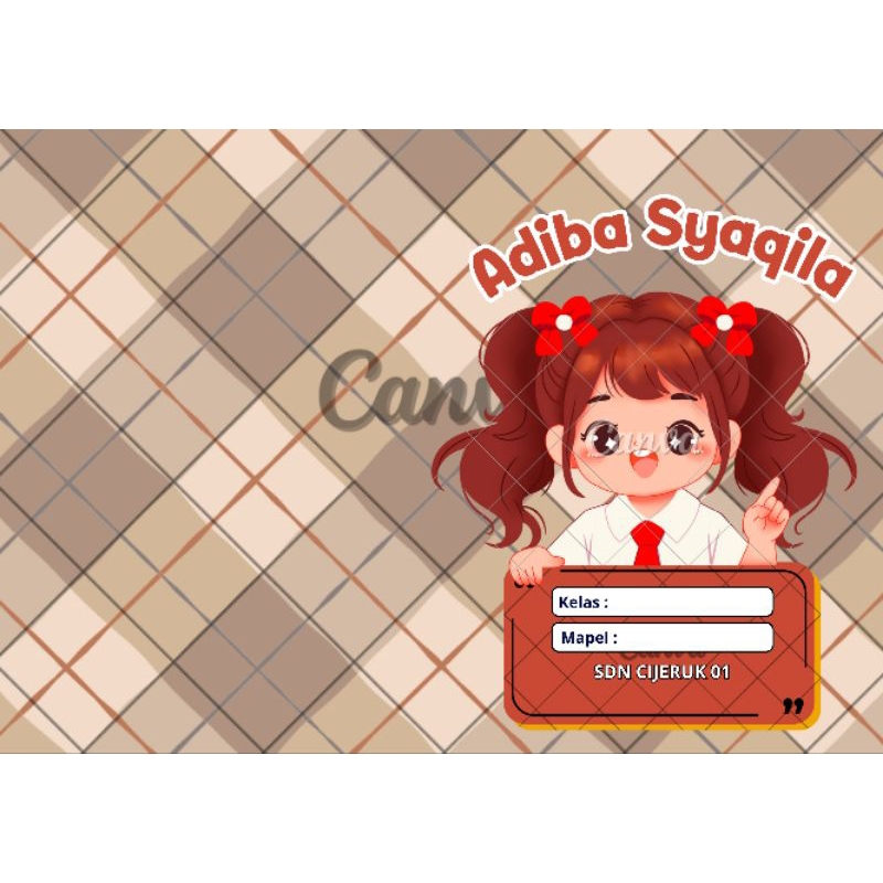 

buku tulis custom nama anak / buku tulis viral / buku tulis viral / Sd SMP SMA