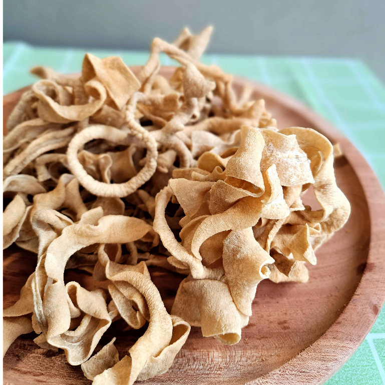 

KERIPIK USUS AYAM / KRIPIK USUS AYAM BALI TANPA TEPUNG / CEKER AYAM BALI
