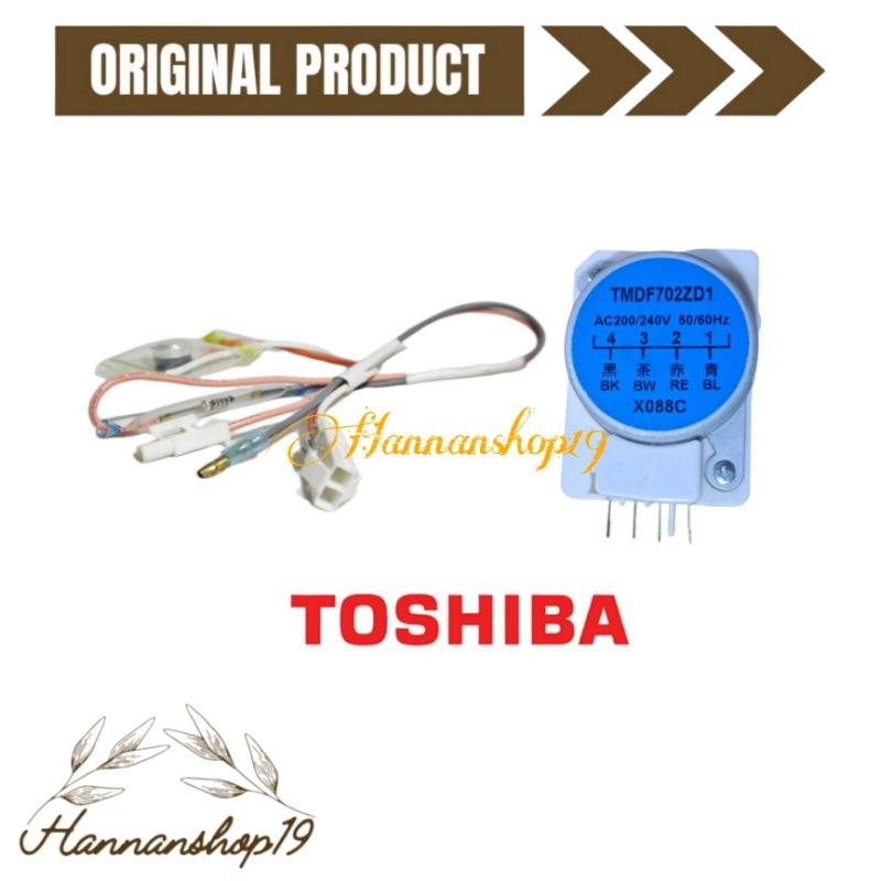 Timer kulkas + defrost kulkas Toshiba /Timer kulkas + fuse Pius kulkas Toshiba/Timer kulkas + bimeta