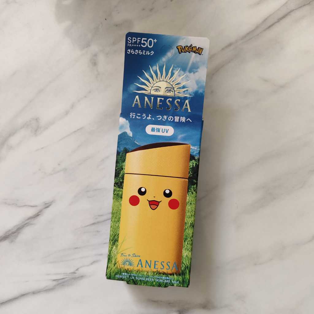Anessa Perfect UV Sunscreen Skin Care Milk SPF 50+ PA++++ 60ml (Pokemon)