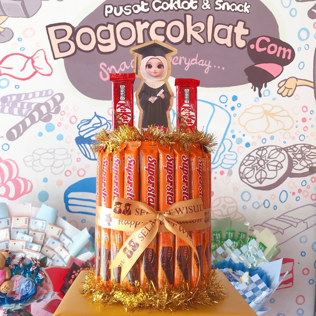 

Tower Coklat Graduation