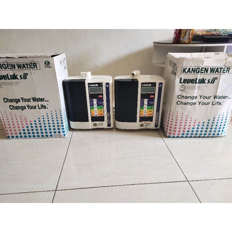 kangen water SD501 seken mulus. free pompa 7plat best alkali