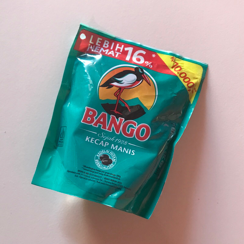 

NEW BANGO Kecap Manis 280g Exp 170426