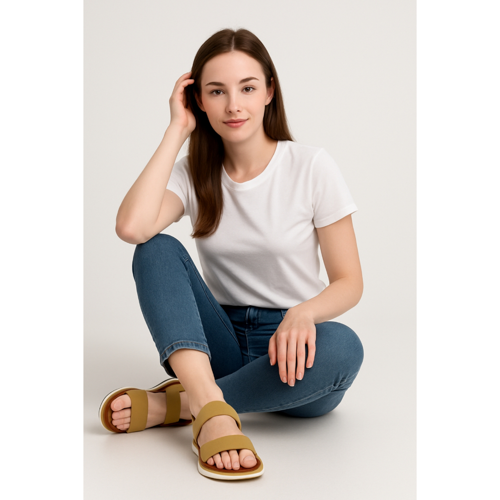 Hot Deals Luxeus Sandal Gunung Wanita / Sandal Gunung Wanita Elastis / Sandal Wanita Karet / Sandal