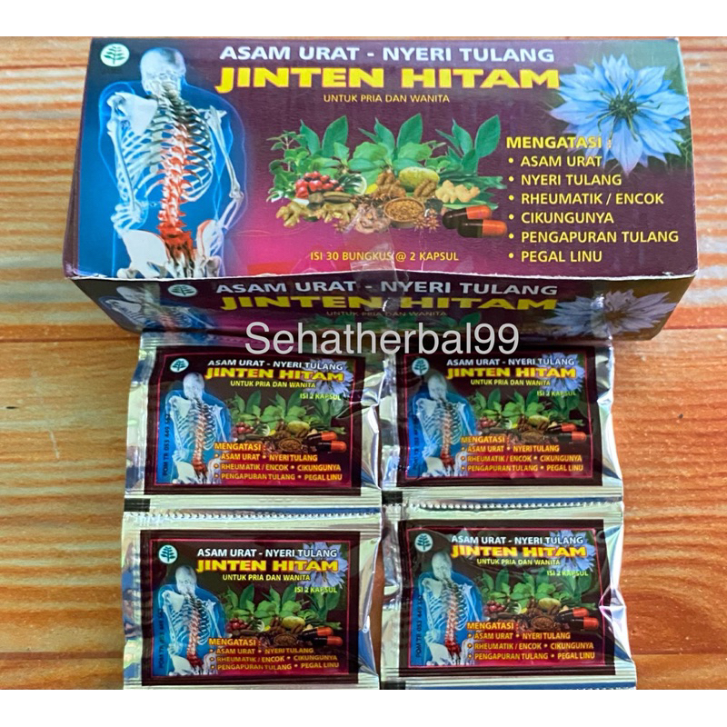 

Jinten Hitam Ori Asam Urat Nyeri Tulang