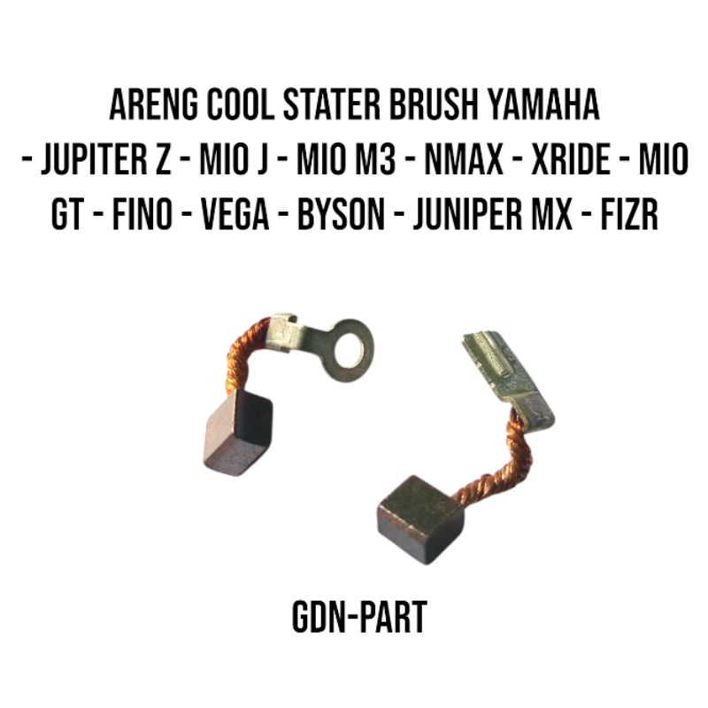 Areng Cool Stater Brush Kul Areng Dinamo Yamaha Mio M3 Mio J Mio GT Nmax Jupiter Z Xride Fino Vega B