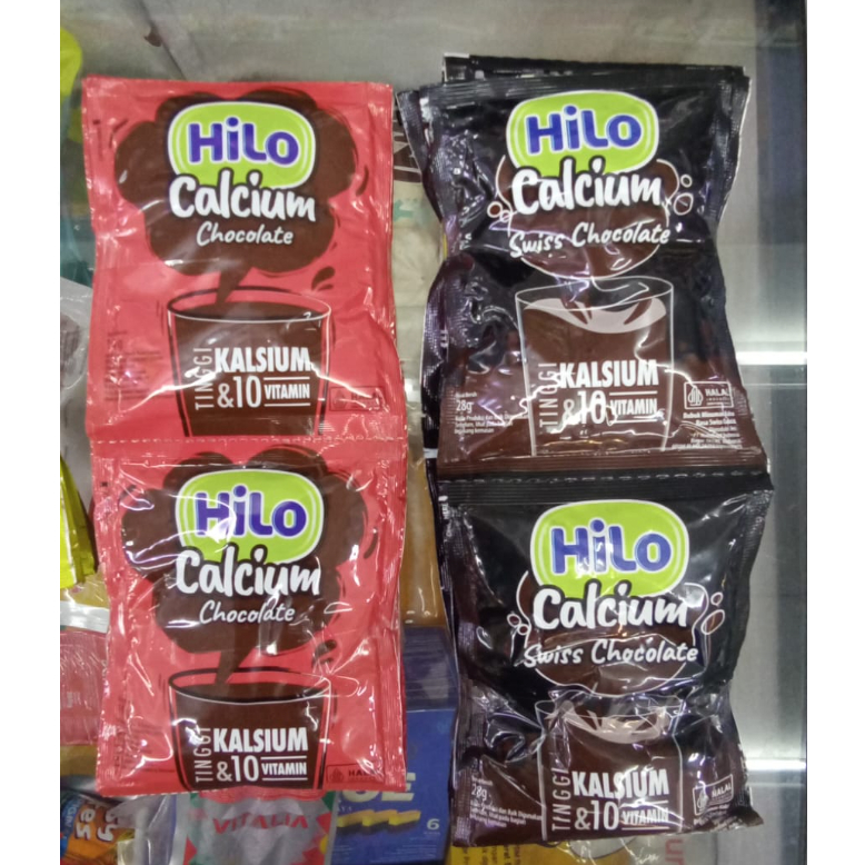 

Susu Bubuk Hilo Kalsium Sachet Renceng Bendit 5 's / 10's - ALL VARIAN